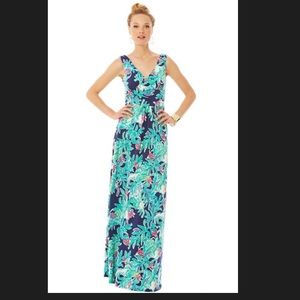 Lilly Pulitzer- Sloan’s v-neck maxi dress